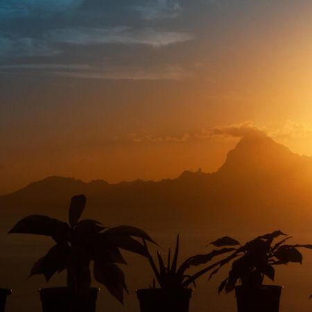 Appartement Vue Sur Moorea à Punaauia  Extérieur photo
